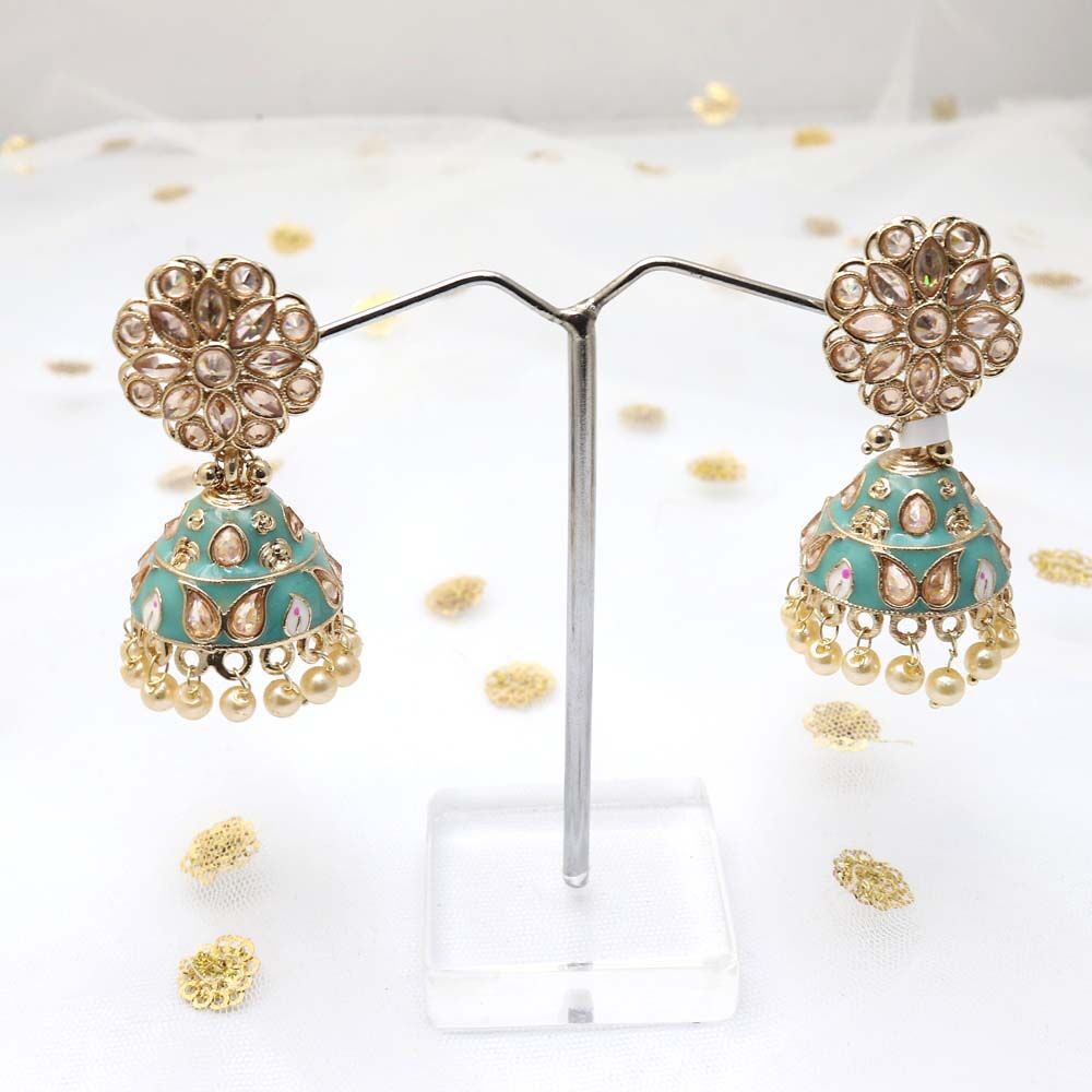 Runway Fashions | Meenakari jhumki