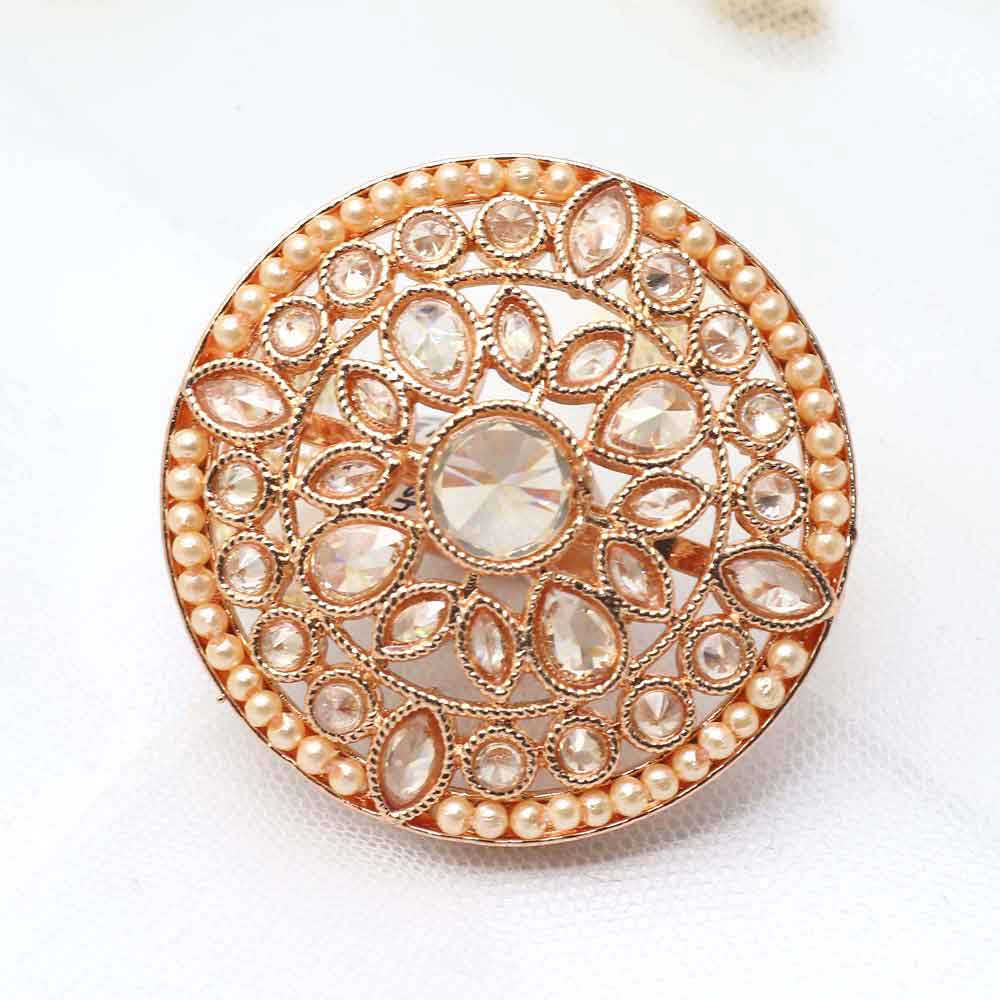 Runway Fashions | Suman White Stone Ring